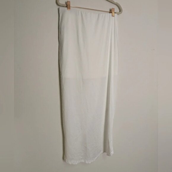 LAST CALL//Draped Maxi Skirt in White by Shein NWOT Size XL - Picture 12 of 12